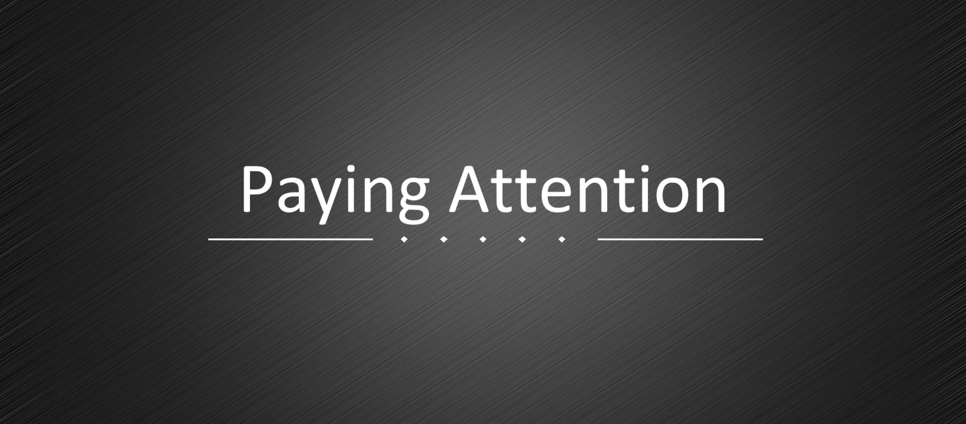 Paying Attention Grace Classical Academy